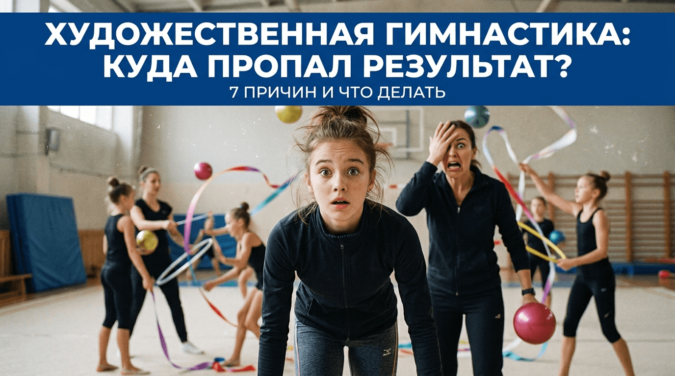 Художественная гимнастика: пропал результат — 7 причин и что делать
