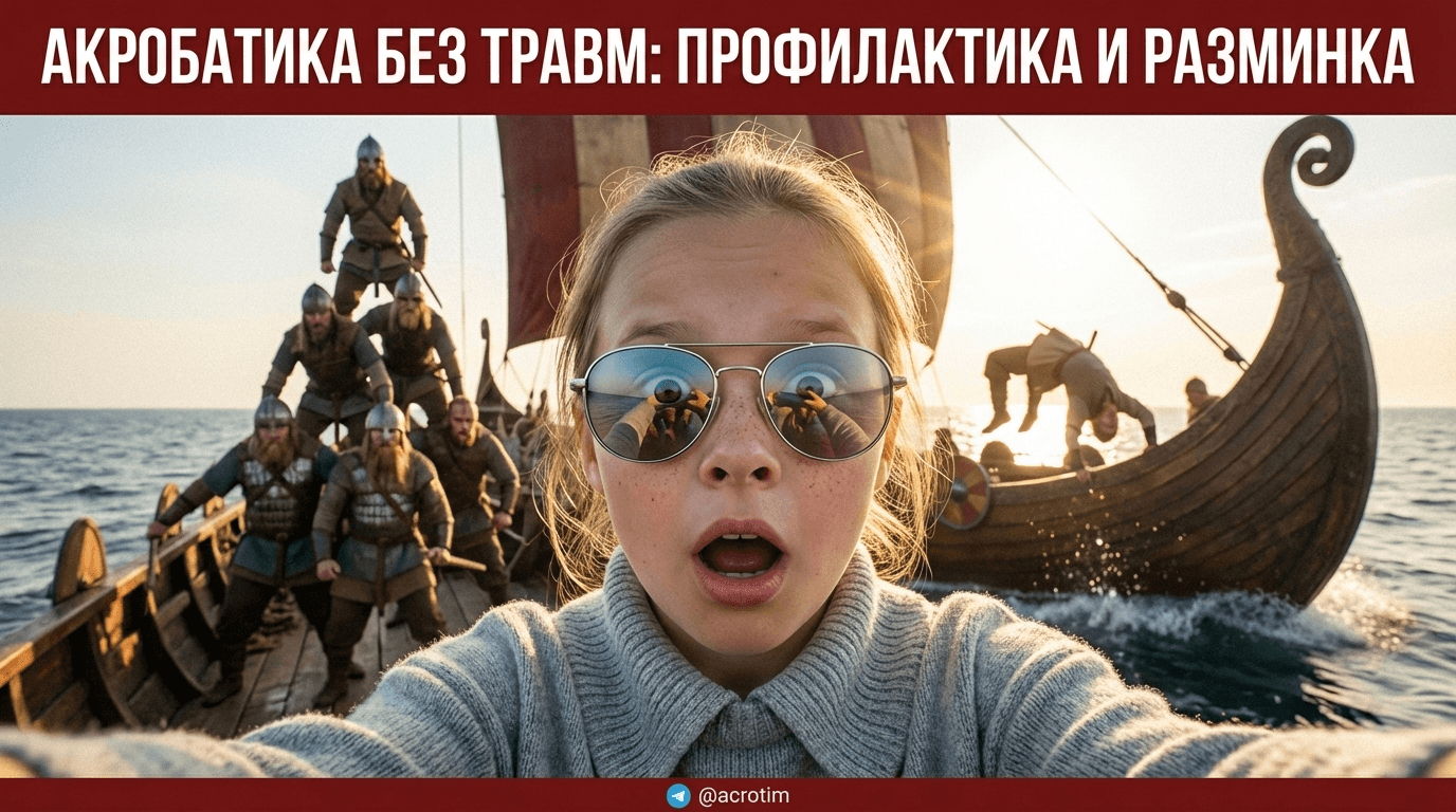Спортивная акробатика: как избежать травм — профилактика и разминка