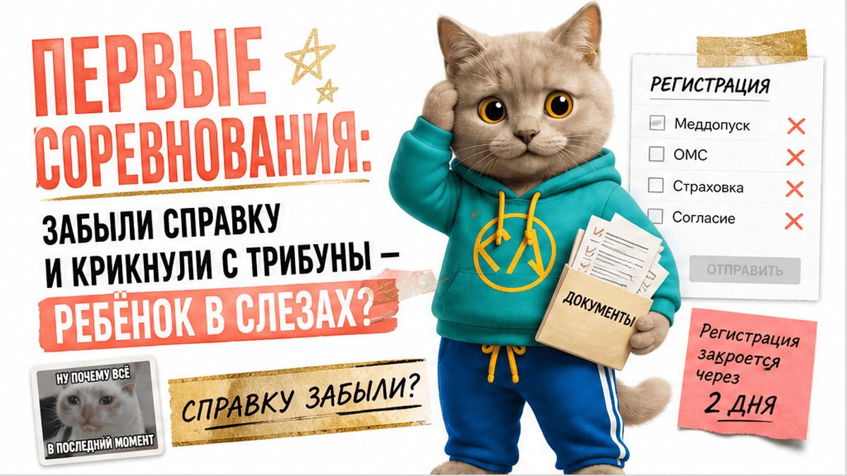 Как подготовить ребёнка к первым соревнованиям по гимнастике?