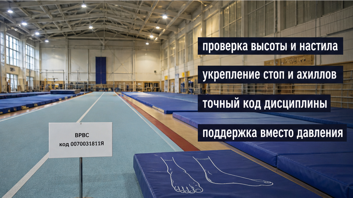 Пошаговый практикум подготовки к сезону: зал, код дисциплины и поддержка без давления
