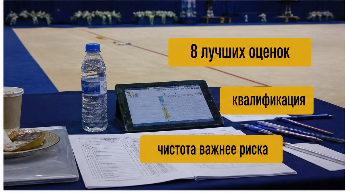 Как складывается командный зачёт: сумма восьми лучших оценок по квалификации