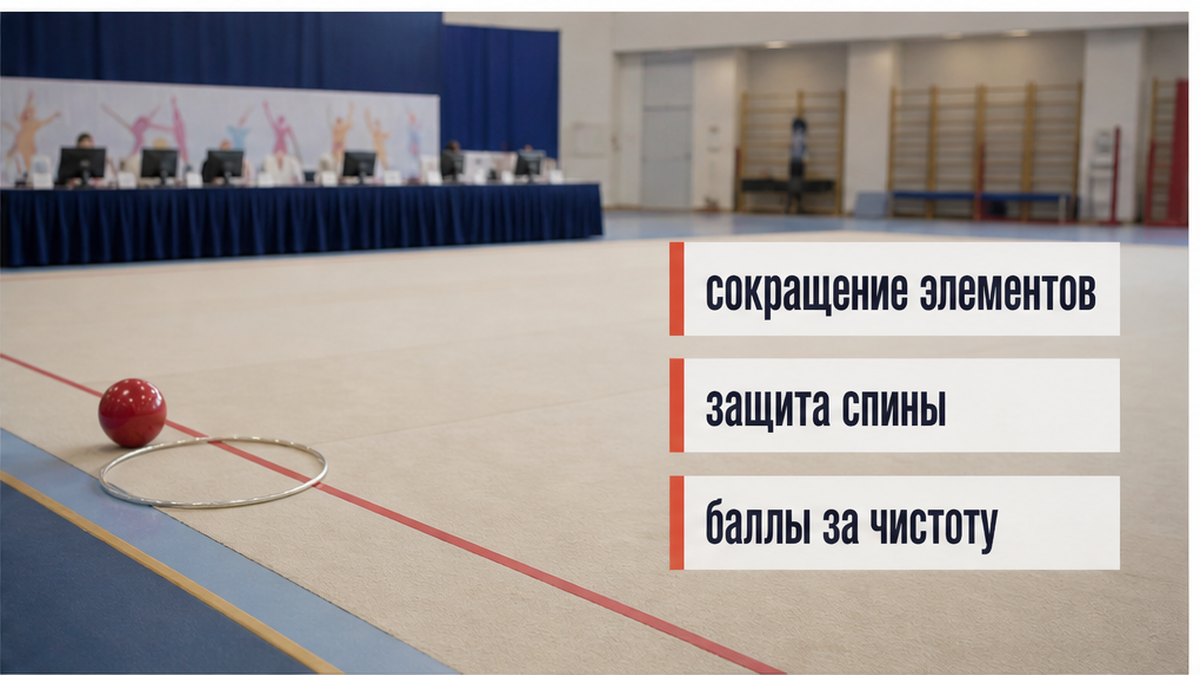 Новые правила FIG: меньше рисков, больше внимания чистоте линий и здоровью спины