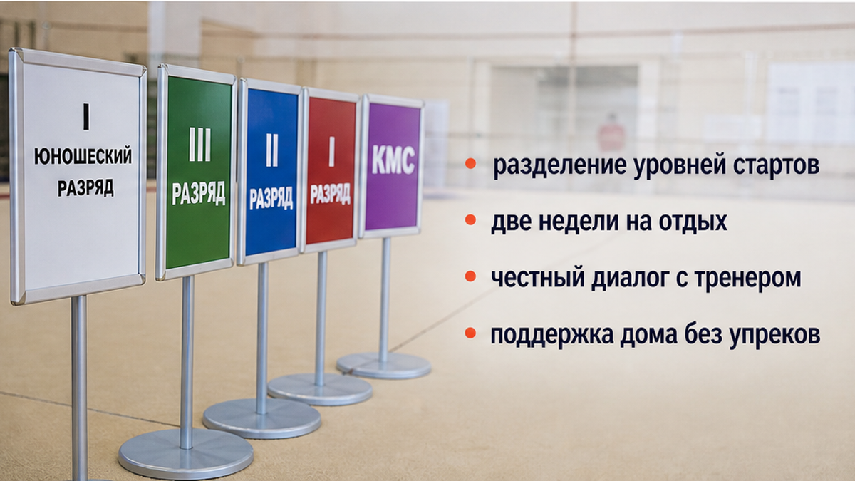 Соревновательный маршрут юной гимнастки: уровни турниров, отдых и диалог с тренером